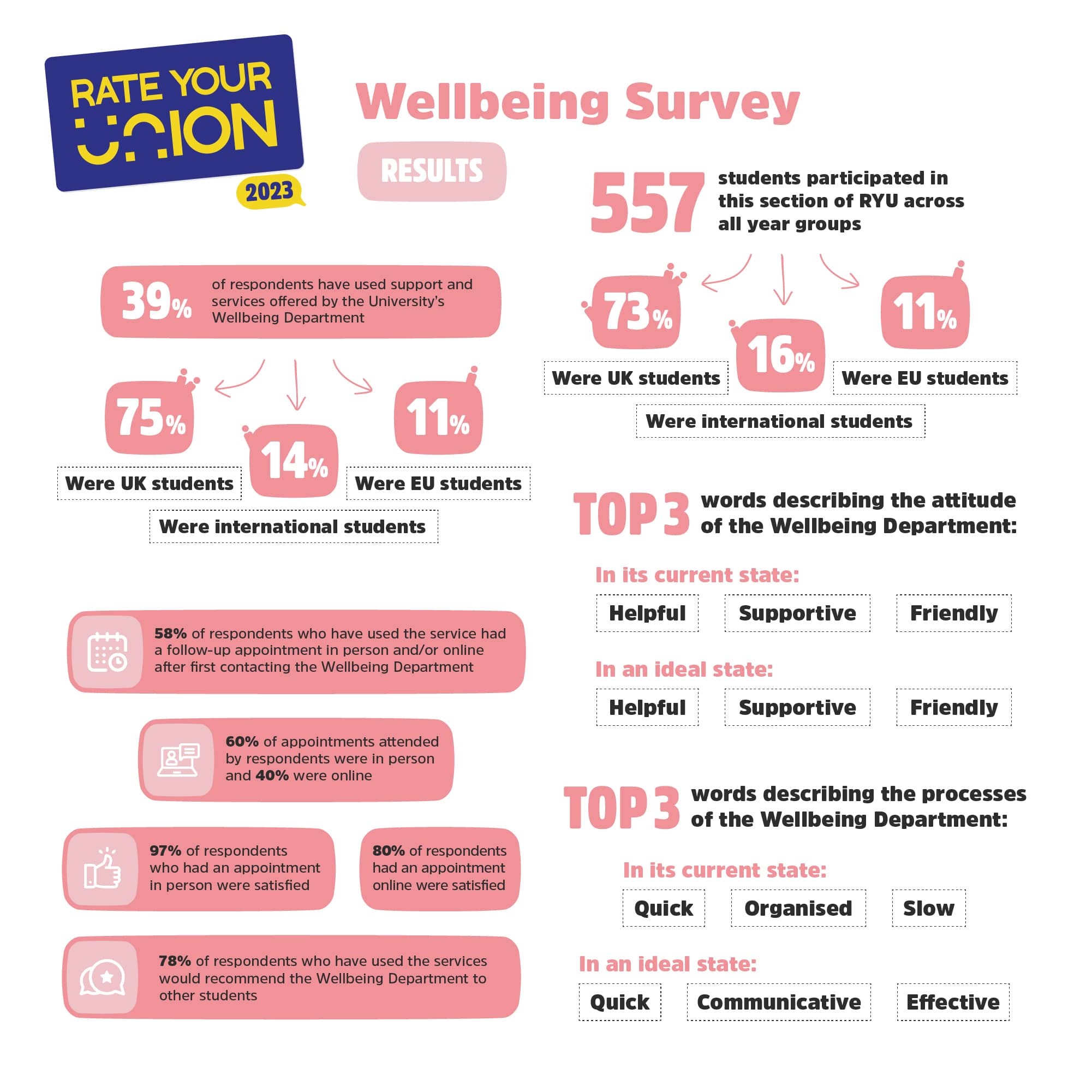 Wellbeing Review Infographics